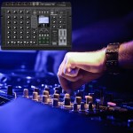 DNA MIX-EFF 6 analogais audio mikseris ar 6 kanāliem, USB, MP3, Bluetooth, fantomu, +48V, DSP, ekvalaizeru, skaņas efektiem