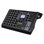 DNA MIX-EFF 6 analogais audio mikseris ar 6 kanāliem, USB, MP3, Bluetooth, fantomu, +48V, DSP, ekvalaizeru, skaņas efektiem