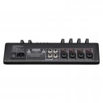 DNA MIX-EFF 6 analogais audio mikseris ar 6 kanāliem, USB, MP3, Bluetooth, fantomu, +48V, DSP, ekvalaizeru, skaņas efektiem