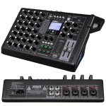 DNA MIX-EFF 6 analogais audio mikseris ar 6 kanāliem, USB, MP3, Bluetooth, fantomu, +48V, DSP, ekvalaizeru, skaņas efektiem