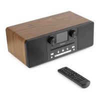 Audizio Naples Digital Music System CD/BT/DAB+/Internet Wood