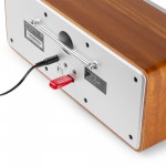 Audizio Genua DAB+ Stereo Radio Sudrabs