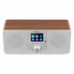 Audizio Genua DAB+ Stereo Radio Sudrabs