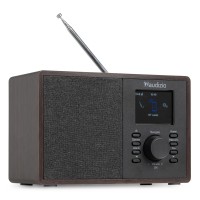 Cosa interneta radio ar DAB+/FM uztvērēju, tumša koka krāsā