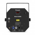 MultiBox LED efekts ar lāzeru un strobu
