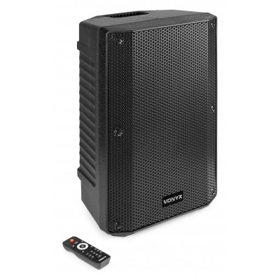 Vonyx VSA10BT Bi-amplified Aktīvais skaļrunis 10" 500W BT/MP3 Vonyx VSA10BT Bi-amplified Aktīvais skaļrunis 10" 500W BT/MP3