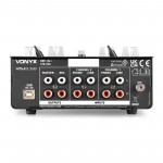 VDJ2USB 3 kanālu stereo DJ/USB mikseris