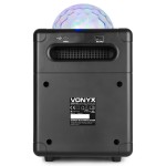 Vonyx SBS55B BT karaoke skaļrunis LED 