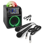 Vonyx SBS55B BT karaoke skaļrunis LED 