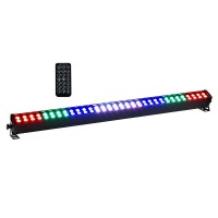 LIGHT4ME LED BAR 64x3W RGB lente ar 8 sekcijām + tālvadības pults