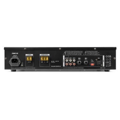 PRC120 100 V miksera pastiprinātājs ar CD 120 W