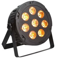 LIGHT4ME TRI PAR 8x9W MKII RGB LED plāns plakans