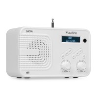 Badia DAB+ radio ar akumulatoru, balts