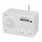 Badia DAB+ radio ar akumulatoru, balts