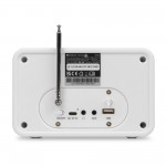 Badia DAB+ radio ar akumulatoru, balts