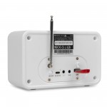 Badia DAB+ radio ar akumulatoru, balts