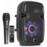 Fenton FT8LED portatīvā skaņas sistēma 8 "300W Fenton FT8LED portatīvā skaņas sistēma 8 "300W