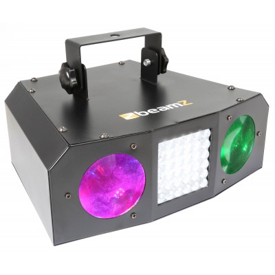 BeamZ Uranus LED dubultāis Moonflower ar strobu Gaismas efekts