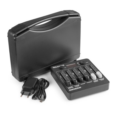 DMX65W ar bezvadu akumulatoru darbināms DMX kontrolieris