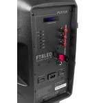 Fenton FT8LED portatīvā skaņas sistēma 8 "300W Fenton FT8LED portatīvā skaņas sistēma 8 "300W