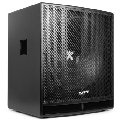 Vonyx SWP18 PRO aktīvais zemfrekvences skaļrunis 18" / 1200W