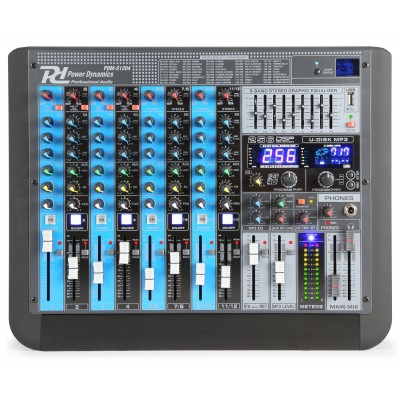 Power Dynamics PDM-S1204 12 kanālu profesionālais analogais mikseris