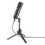 Vonyx CM320B studijas mikrofons USB melns ar atbalsi