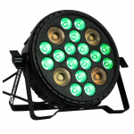 LIGHT4ME MULTIPAR 416 RGB-UV+WW/CW skatuves prožektors LED apgaismojums ballīšu gaismas dekorēšanai tālvadības pults