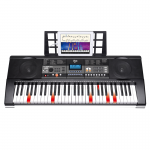 V-TONE VK 500-61L klaviatūras taustiņi, ērģeļu spēles taustiņi, LED klaviatūra ar fona apgaismojumu V-TONE VK 500-61L klaviatūras taustiņi, ērģeļu spēles taustiņi, LED klaviatūra ar fona apgaismojumu