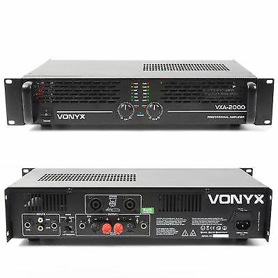 Vonyx VXA-2000 pastiprinātājs 2 x 1000W