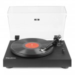 RP340 Hi-Fi plates atskaņotājs, augstas kvalitātes, melns