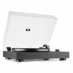 RP340 Hi-Fi plates atskaņotājs, augstas kvalitātes, melns