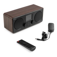 Foza WIFI interneta stereo radio ar DAB+ Wood