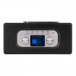 Tune60 DAB radio retro stilā, melns