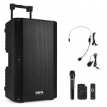 Vonyx VSA700-BP portatīvā sistēma 15" Combi