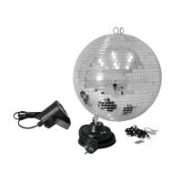 EUROLITE spoguļbumbu komplekts 30cm ar LED Spot