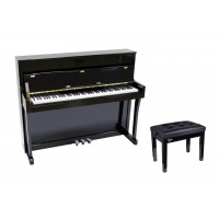 V-TONE BL-980 BK digitālās klavieres MELNAS un klavieru sēdeklis MELNS