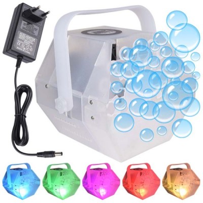 LIGHT4ME BUBBLE LED maza efektīva burbuļu mašīna