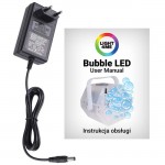 LIGHT4ME BUBBLE LED maza efektīva burbuļu mašīna