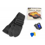 SoloArt Classic Guitar Pack Black