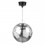 MB30ML disko bumba 30cm ar motoru un LED gaismu