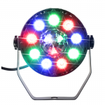 LIGHT4ME FLOWER PAR V2 diskotēkas prožektors DJ apgaismojuma gaismas efekts LED RGB