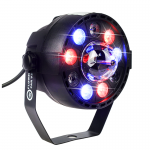 LIGHT4ME FLOWER PAR V2 diskotēkas prožektors DJ apgaismojuma gaismas efekts LED RGB