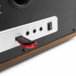 Lucca interneta radio ar DAB+ un CD atskaņotāju Wood