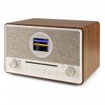 Lucca interneta radio ar DAB+ un CD atskaņotāju Wood