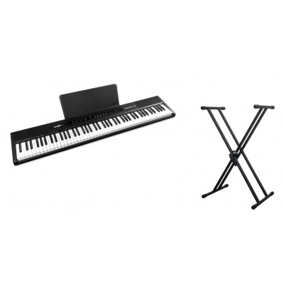 RhapsodyDP88 digitālās klavieres 88 taustiņi uz statīva KBS03 RhapsodyDP88 digitālās klavieres 88 taustiņi uz statīva KBS03