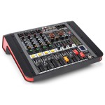 Power Dynamics PDM-M404A 4 kanālu mūzikas mikšeris ar pastiprinātāju