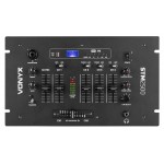 Vonyx STM2500 5 kanālu mikšeris USB/MP3 ar BT Vonyx STM2500 5 kanālu mikšeris USB/MP3 ar BT