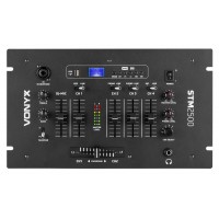 Vonyx STM2500 5 kanālu mikšeris USB/MP3 ar BT