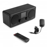 Foza WIFI interneta stereo radio ar DAB+ melnu